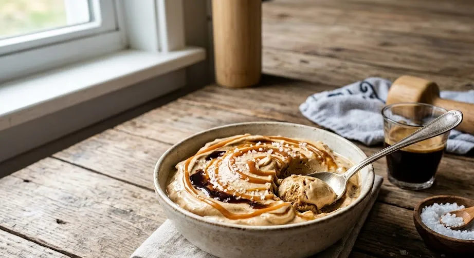 Salted Caramel Espresso Proteineis