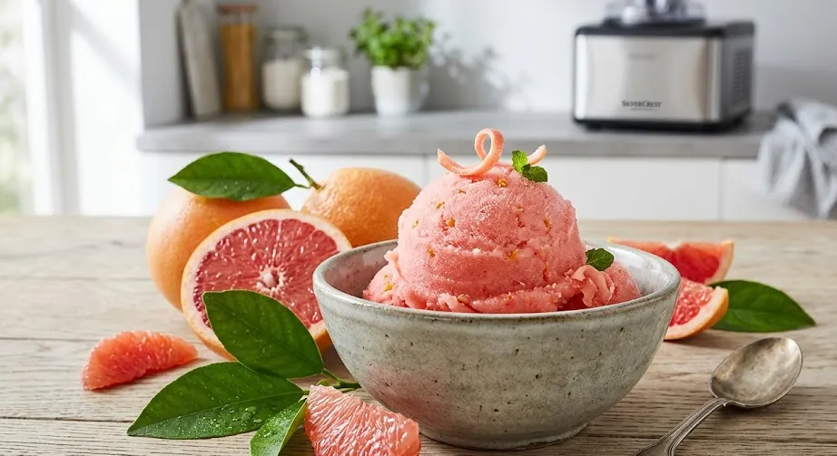 Pink Grapefruit Sorbet
