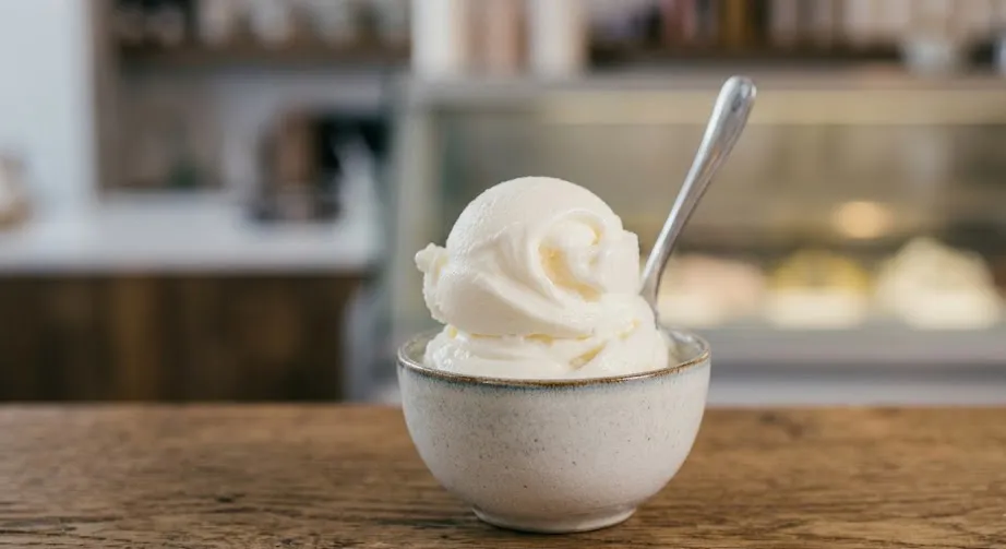 Klassisches Fior di Latte Gelato