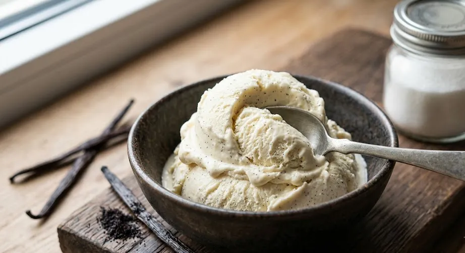 Intensives Vanille-Gelato
